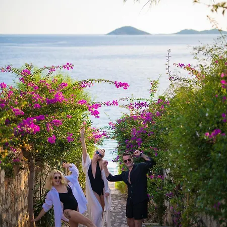 Villa Kalkan Kalamar Plaji Denize Sifir Elana 1 Kas